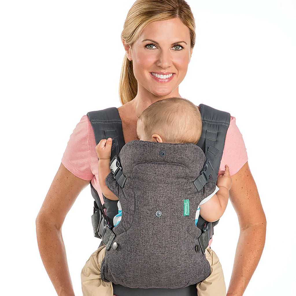 Infantino Flip 4-in-1 Convertible Baby Carrier Lightweight & Breathable