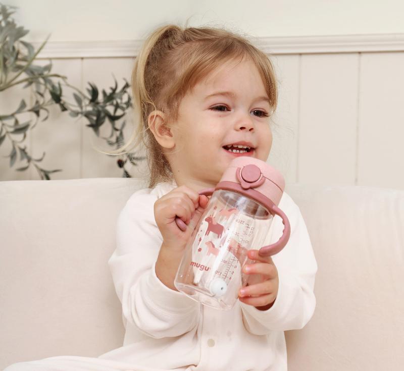 MUG BÌNH TẬP UỐNG NƯỚC LÚA MÌ WHEAT STRAW CHO BÉ (220ML)