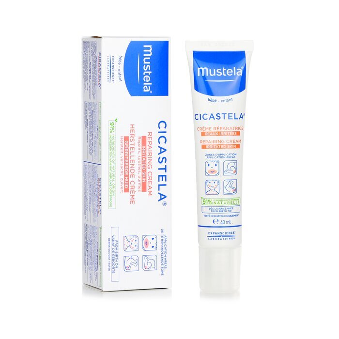 Mustela Cicastela Moisture Recovery Cream - Moisturizes & Soothes Baby's Sensitive Skin