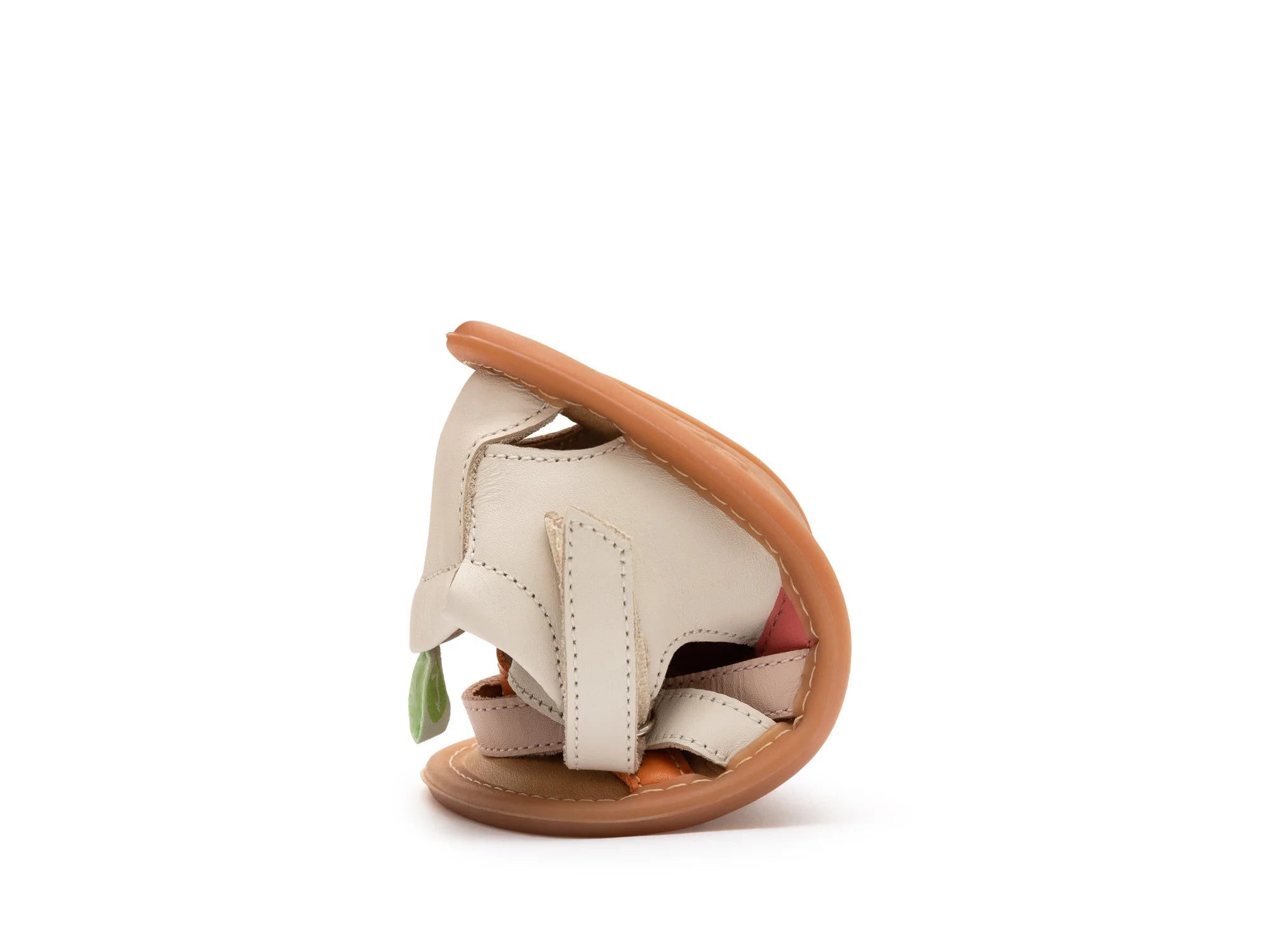 Tip Toey Joey Criss Cross Sandals - Coral Mat