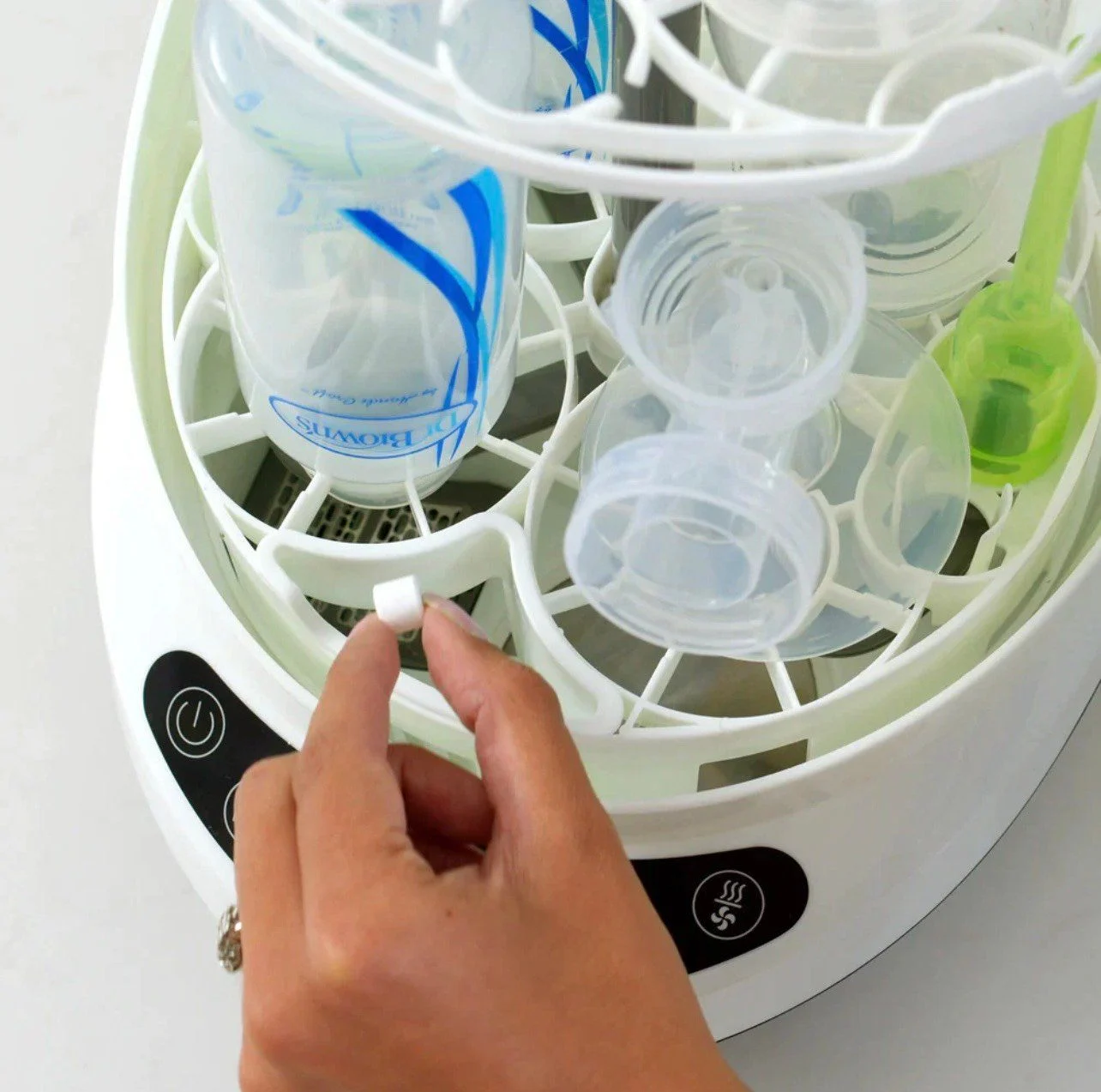 Máy rửa bình sữa Baby Brezza Bottle Washer Pro Nháp