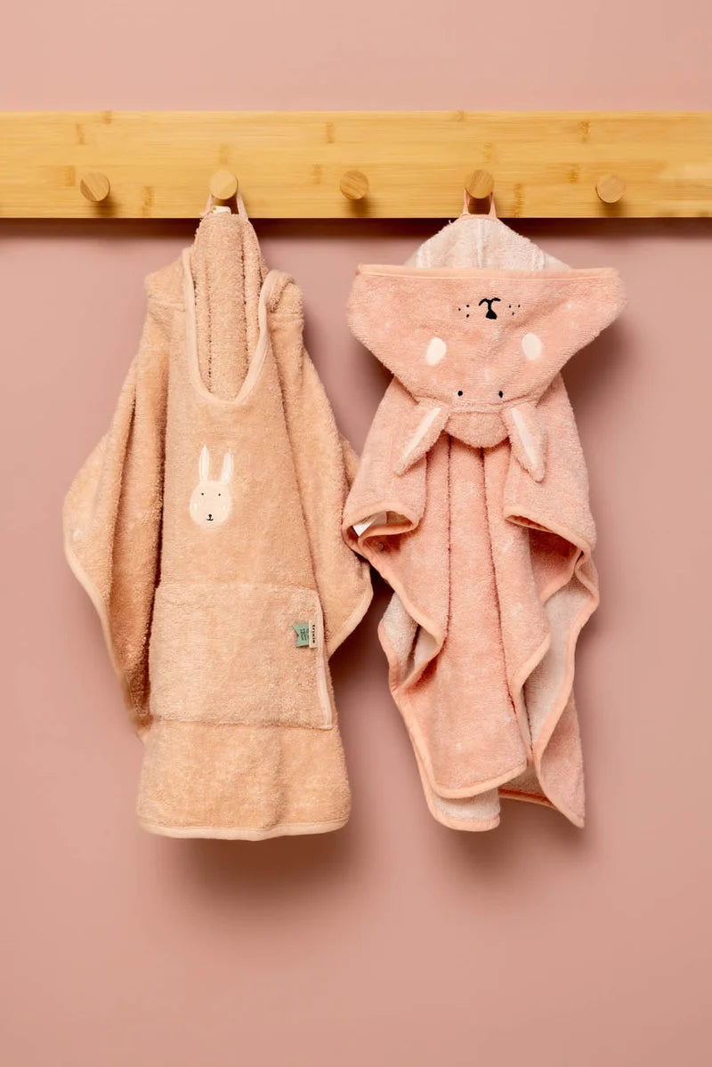 Trixie organic cotton baby towel with hood 75x75 cm