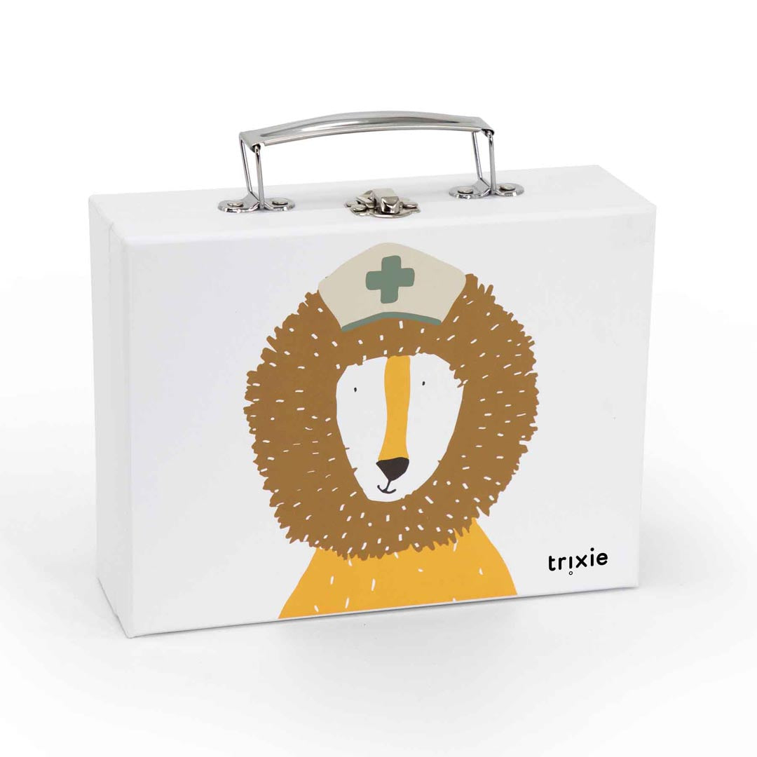 Bộ đồ chơi bác sĩ Trixie bằng gỗ, đồ chơi tương tác cho bé phát triển kỹ năng