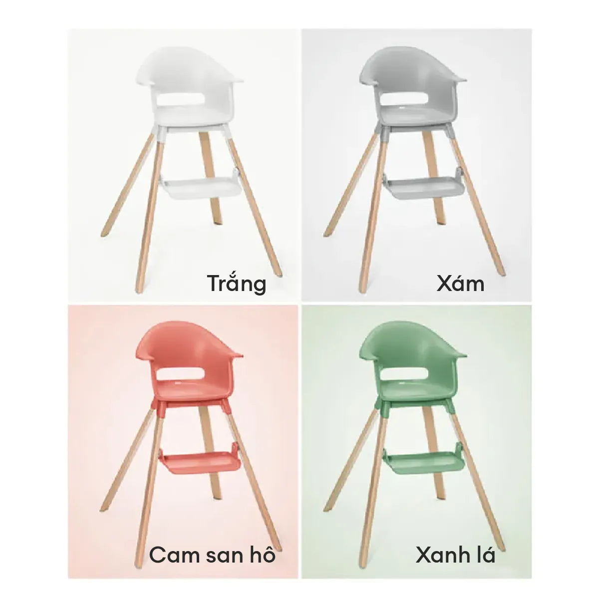 Stokke Clikk high chair is ergonomically designed, safe and high quality.