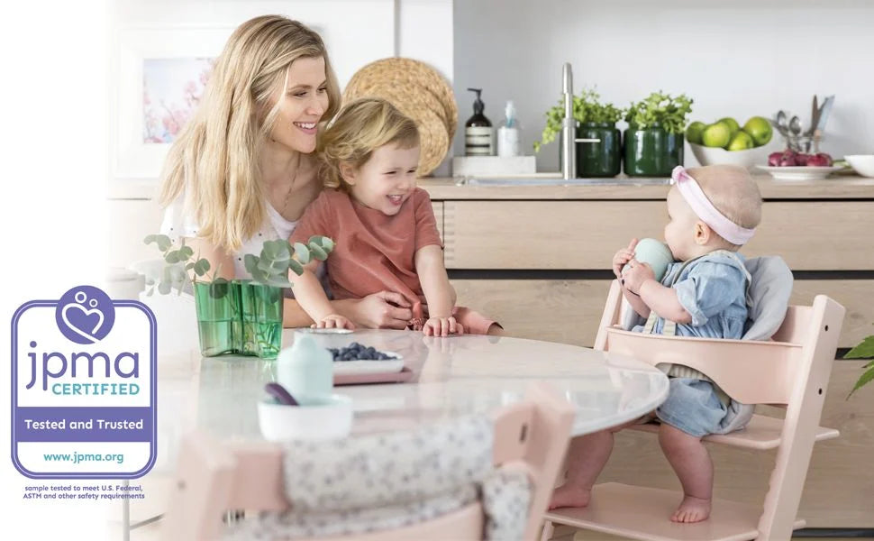 Ghế ăn dặm cho bé cao cấp Stokke Tripp Trapp, tải trọng 136kg, bảo hành 7 năm