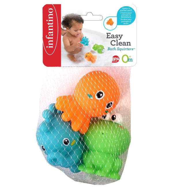 Bộ Đồ Chơi Phun Nước Nhà Tắm Cho Bé Bath Squirters (Set 3 Món) | Infantino