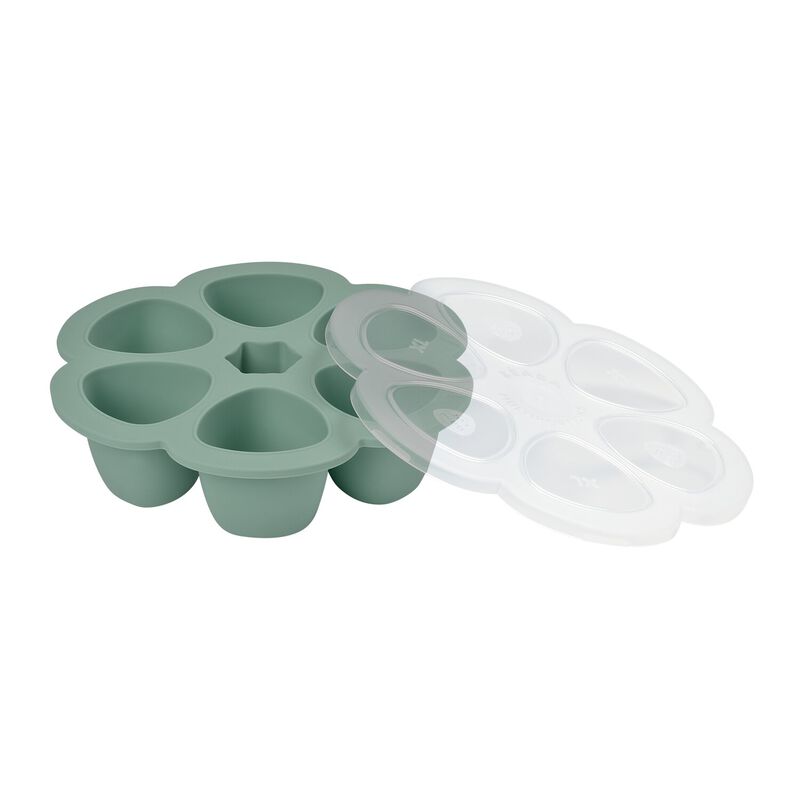 BEABA Multiportions 6x150ml Silicone Baby Food Storage Tray - Pink