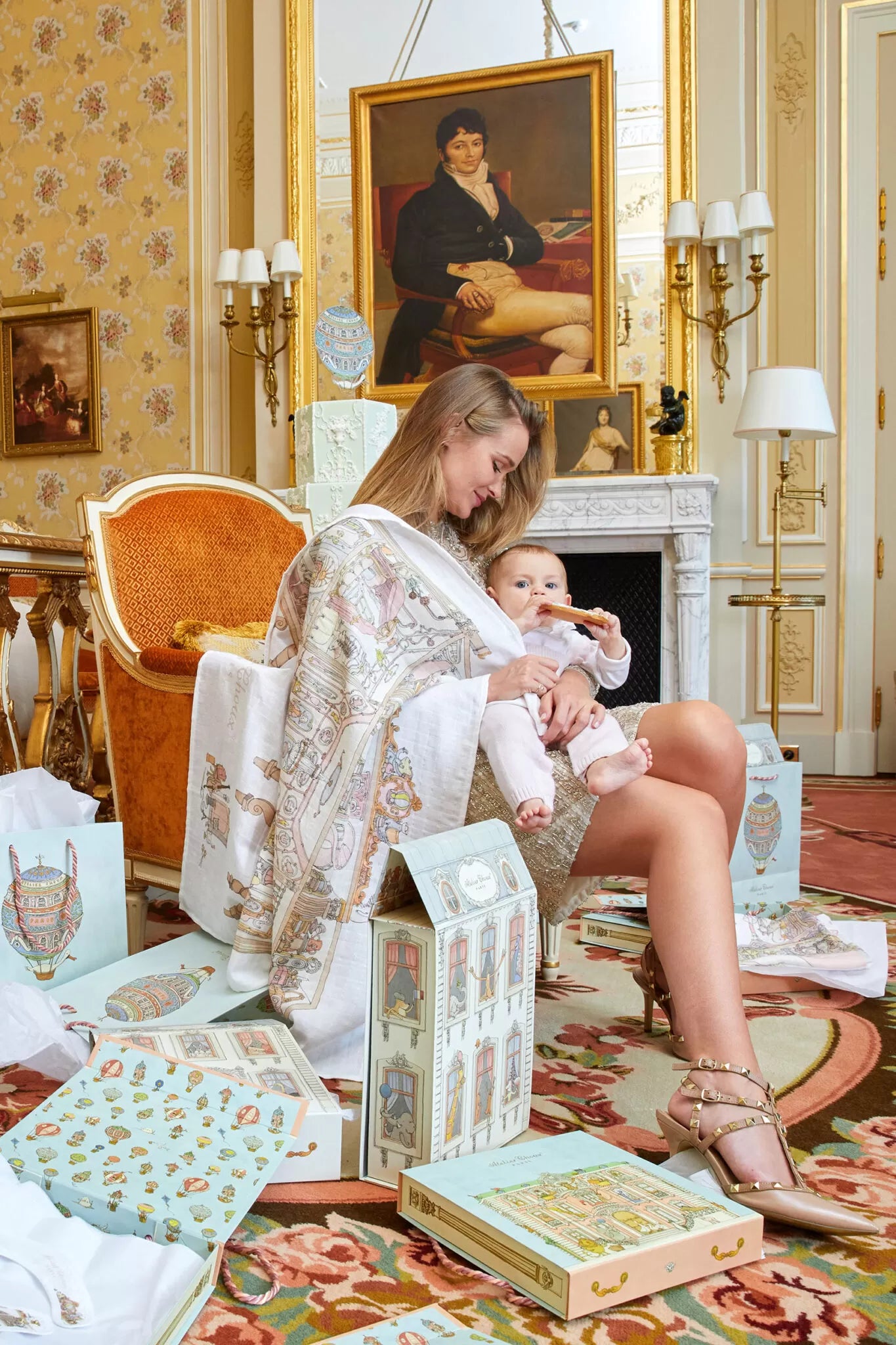 Khăn Nhà Búp Bê Atelier Choux Carré