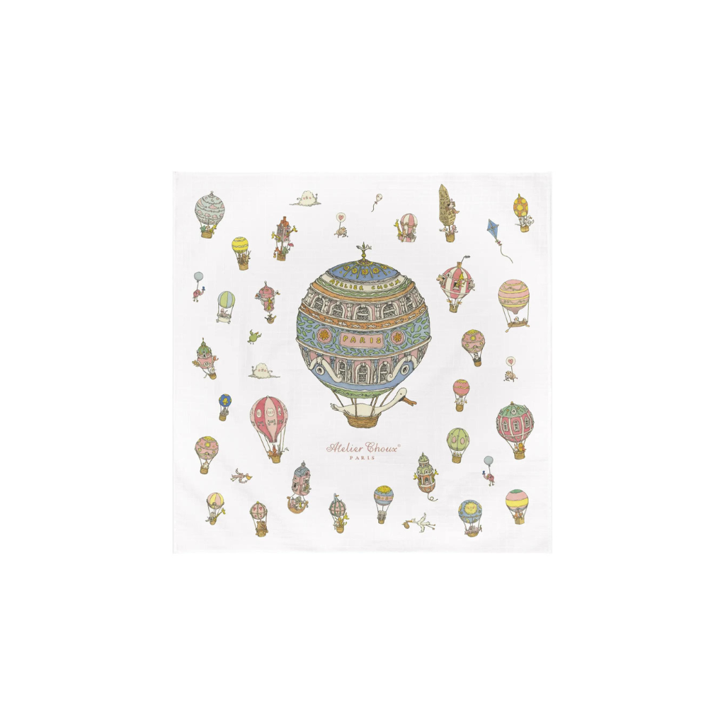 Khăn Khinh Khí Cầu Atelier Choux Carré