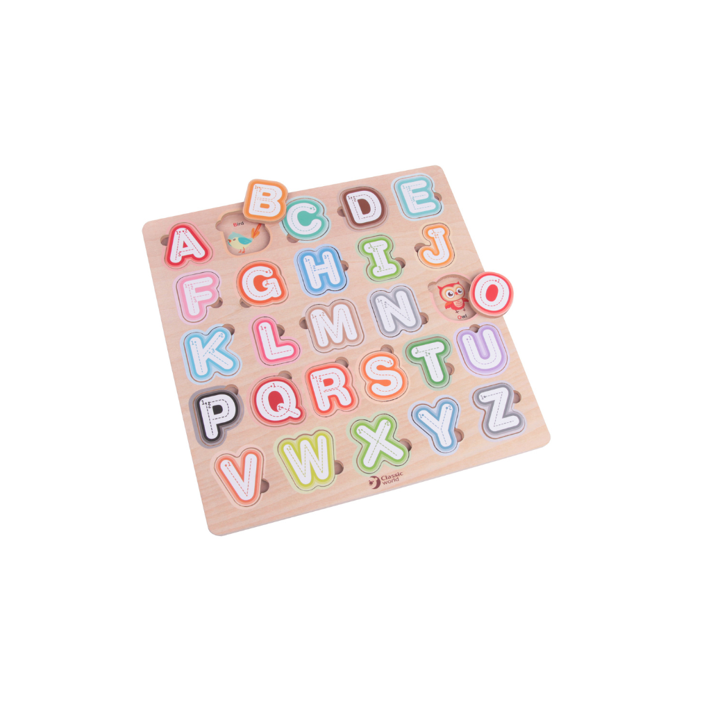 Classic World Alphabet Puzzle Toys