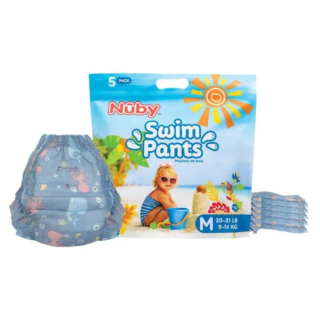 Tã Bơi Dùng Một Lần Cho Bé 9 - 17kg (Size M/L) | Nuby