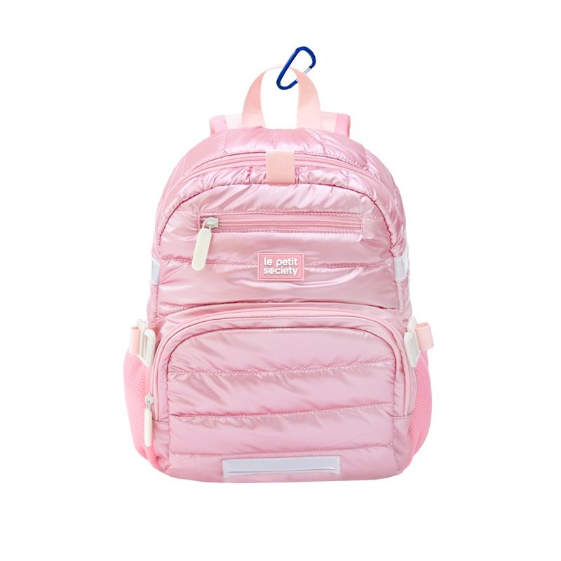 Balo Đi Học Mini Le Petit Society Pink Puffer – Cho Bé Từ 5 Tuổi