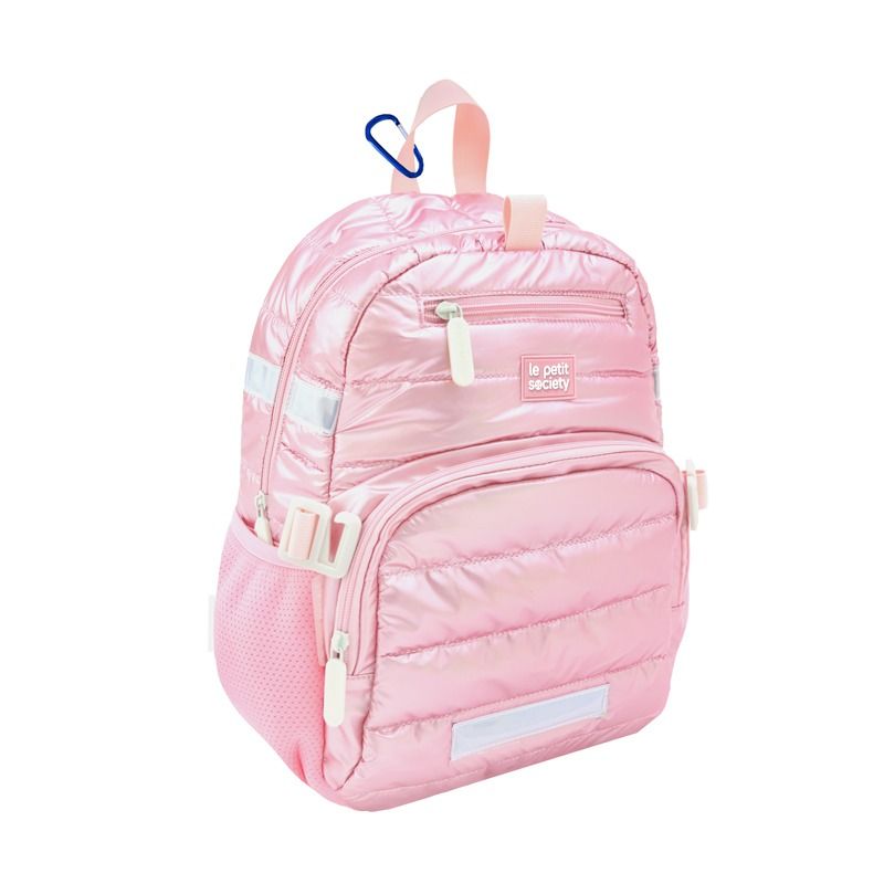 Balo Đi Học Mini Le Petit Society Pink Puffer – Cho Bé Từ 5 Tuổi