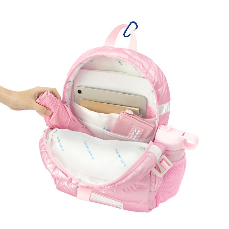 Balo Đi Học Mini Le Petit Society Pink Puffer – Cho Bé Từ 5 Tuổi