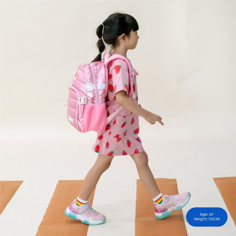 Balo Đi Học Mini Le Petit Society Pink Puffer – Cho Bé Từ 5 Tuổi