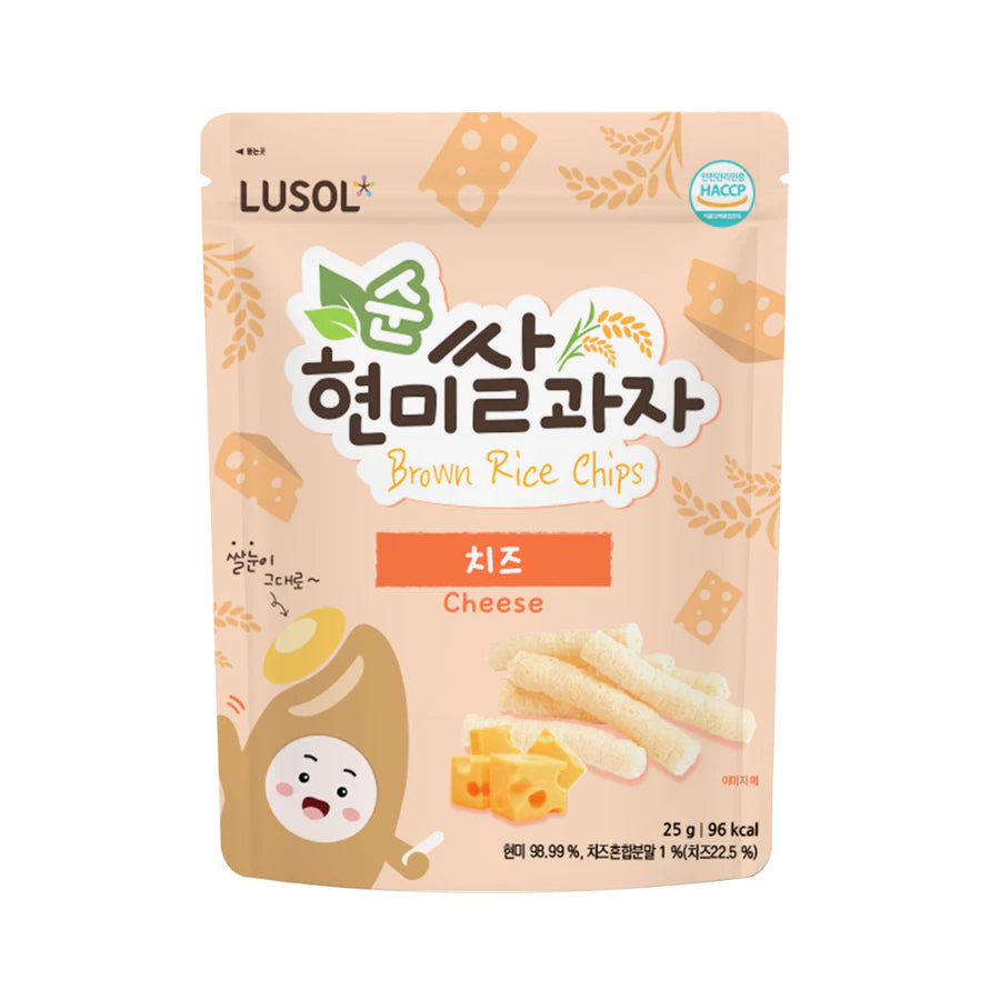 Bánh Ăn Dặm Gạo Lứt Lợi Khuẩn Lusol Cao Cấp Cho Bé Từ 6 Tháng Tuổi – Mềm Tan, Thuận Tiện