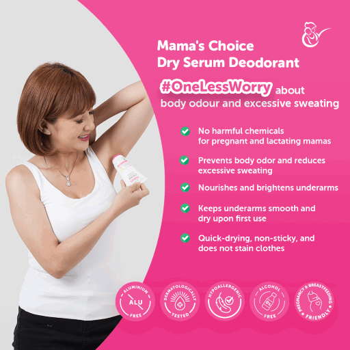 Mama's Choice Deodorant Safe For Pregnant & Postpartum Mothers