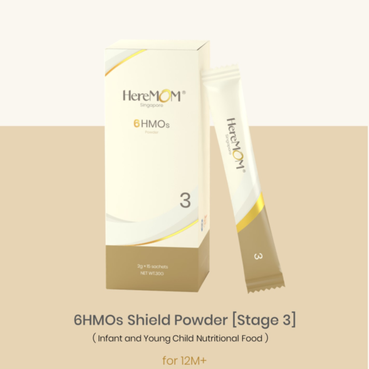 HereMOM 6HMOs Immune-Boosting Nutrition Powder – For Children From 12 Months