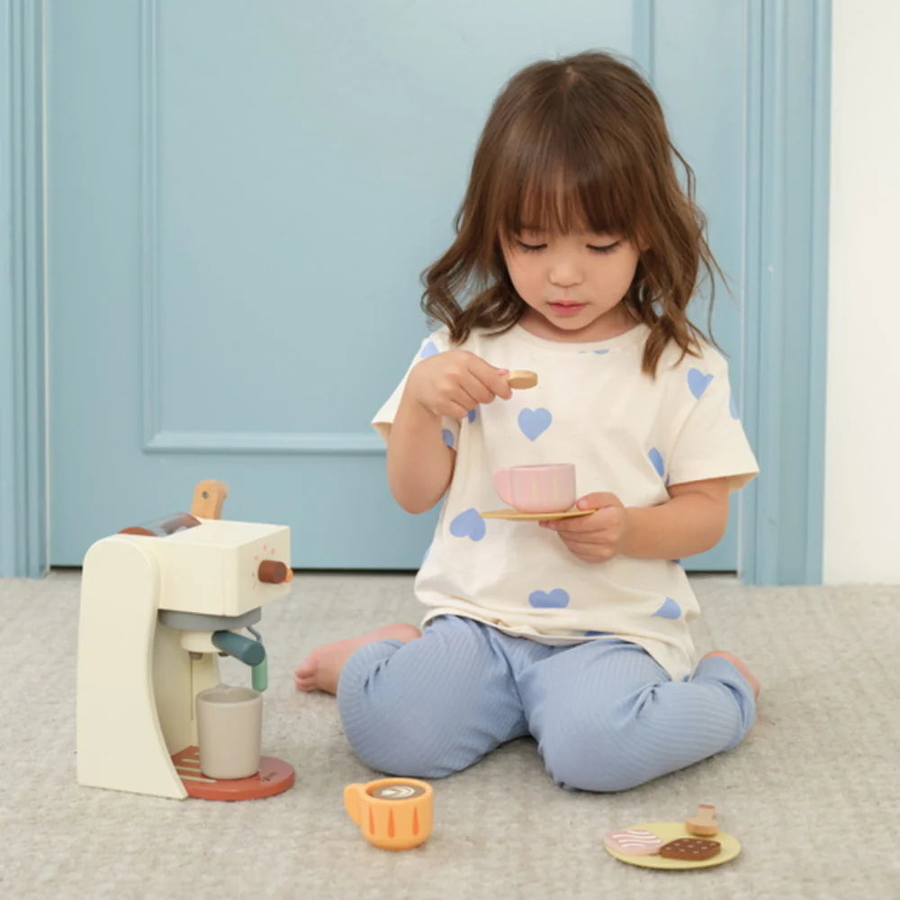 Đồ Chơi Máy Pha Cà Phê Bằng Gỗ Classic World - Wooden Coffee Machine Toy