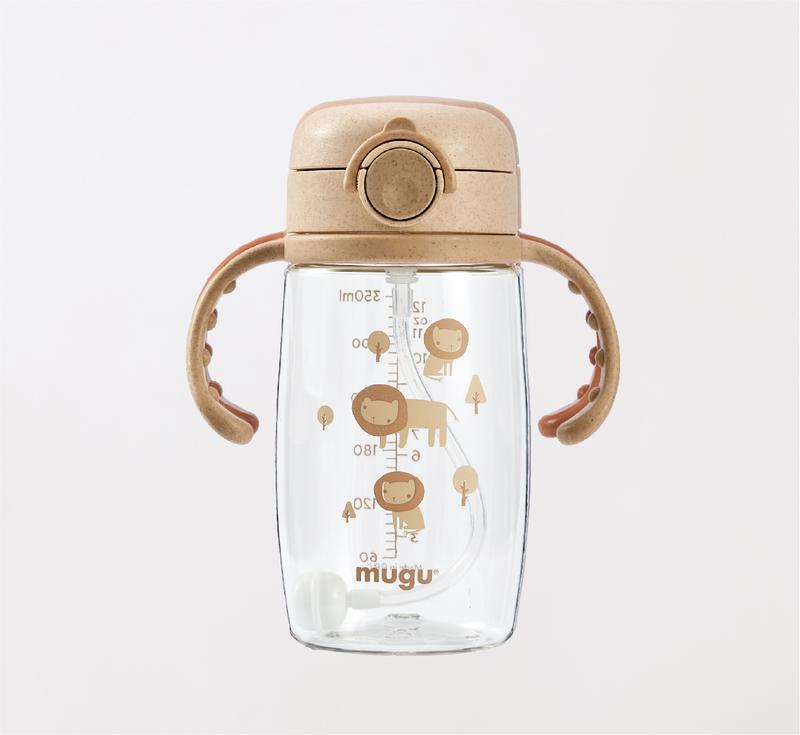 MUG BÌNH TẬP UỐNG NƯỚC LÚA MÌ WHEAT STRAW CHO BÉ (220ML)