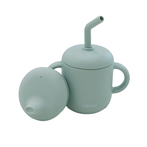 Cốc Đa Dụng Silicone Cao Cấp LITTLE REI Cho Bé, An Toàn, Tiện Lợi