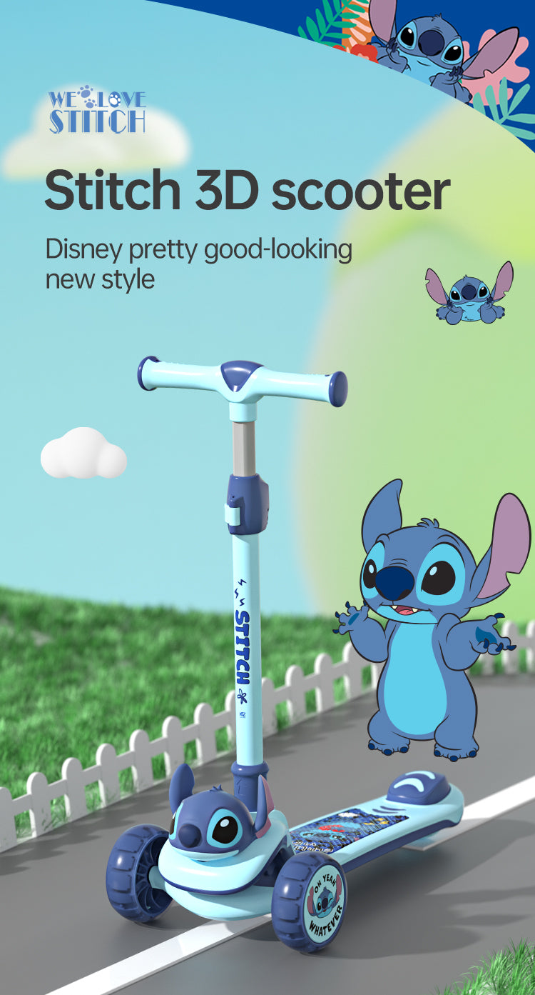 Xe trượt Scooter Disney Stitch 3D Mesuca