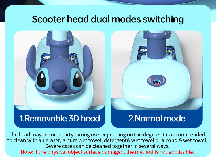 Xe trượt Scooter Disney Stitch 3D Mesuca