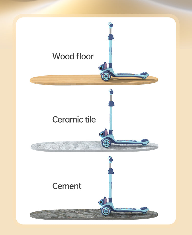 Xe trượt Scooter Disney Stitch 3D Mesuca