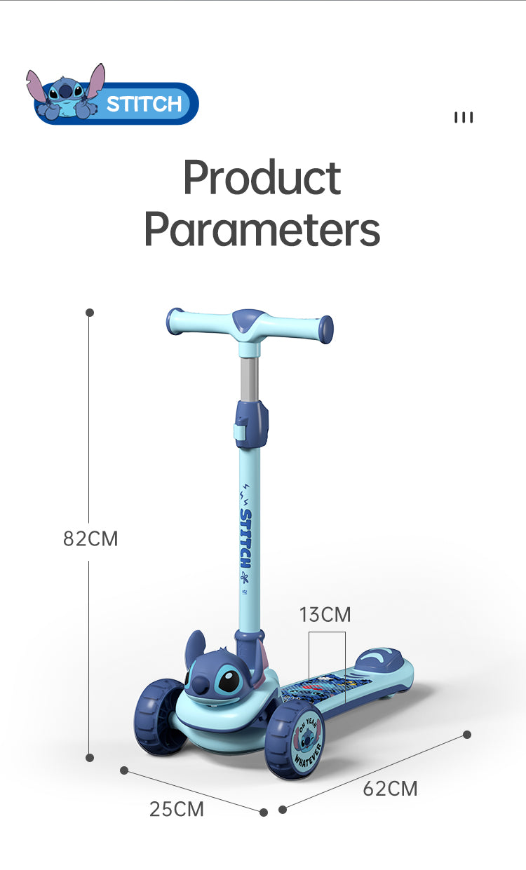 Xe trượt Scooter Disney Stitch 3D Mesuca