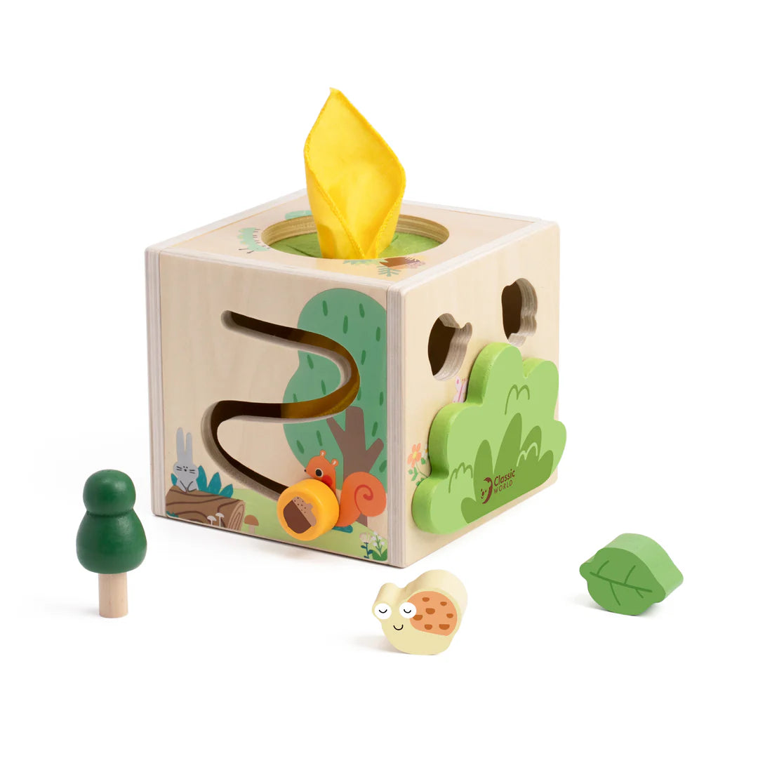 Classic World Wooden Toy - Garden Secret Box (For Children Ages 3+)