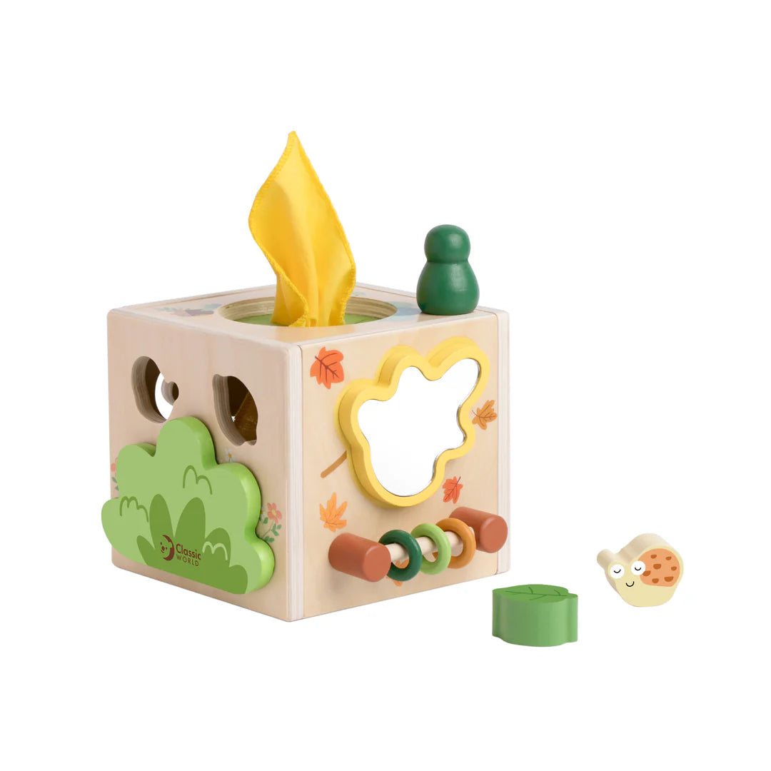 Classic World Wooden Toy - Garden Secret Box (For Children Ages 3+)