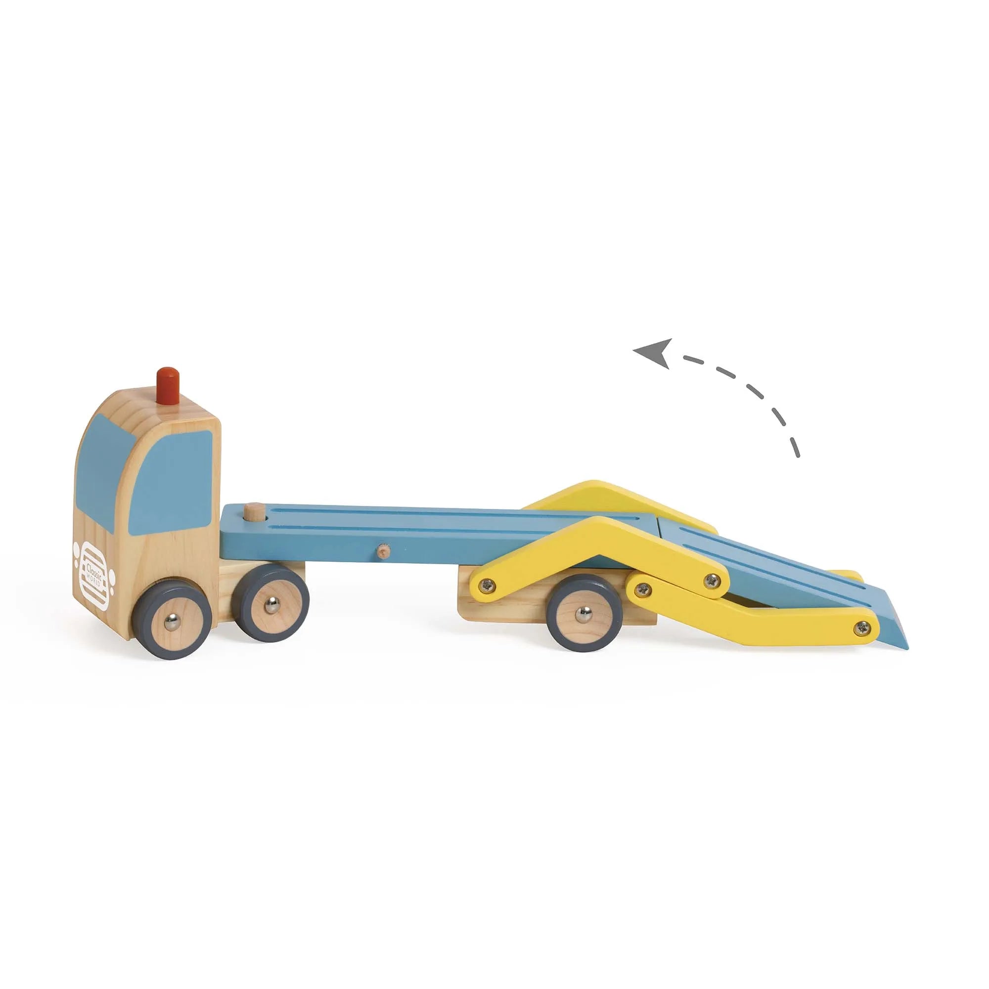 Đồ Chơi Xe Tải Vận Chuyển Ô Tô Bằng Gỗ Car Transporter Truck | Classic World