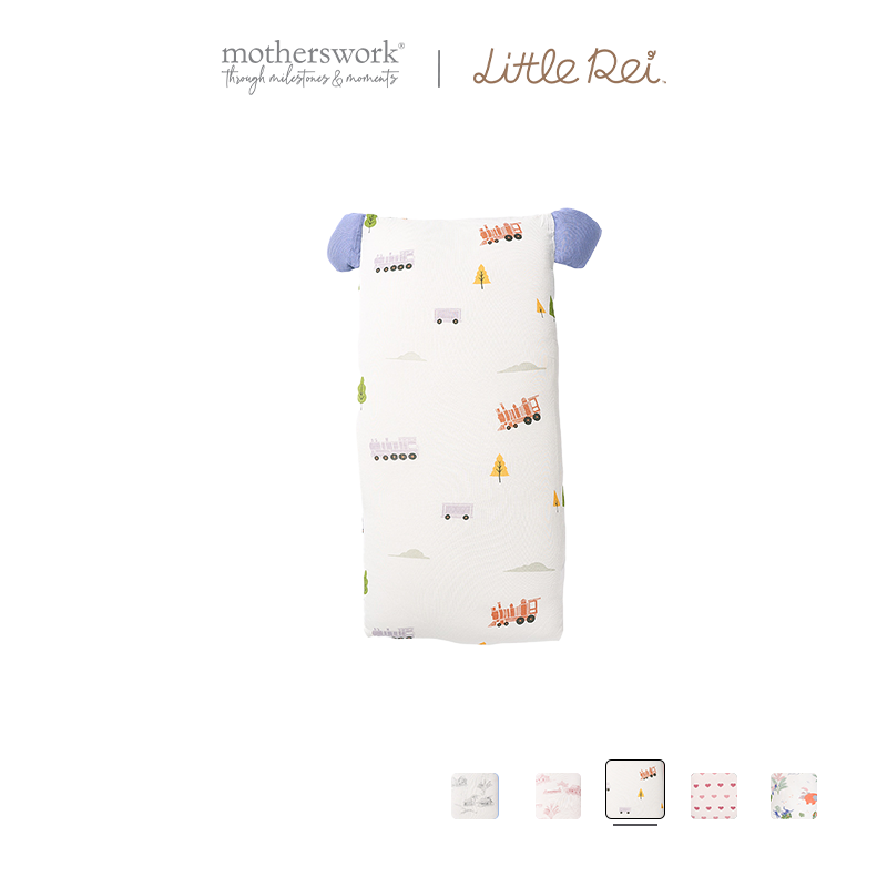 Gối Ôm Vải Sợi Tre Little Rei, Nhiều Size Mềm Mại Cho Bé