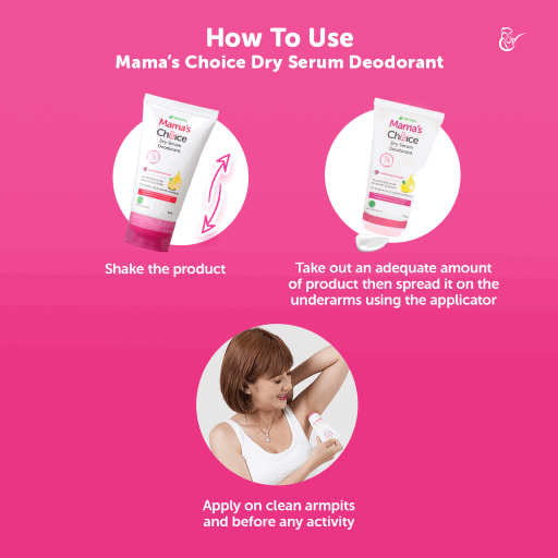 Mama's Choice Deodorant Safe For Pregnant & Postpartum Mothers