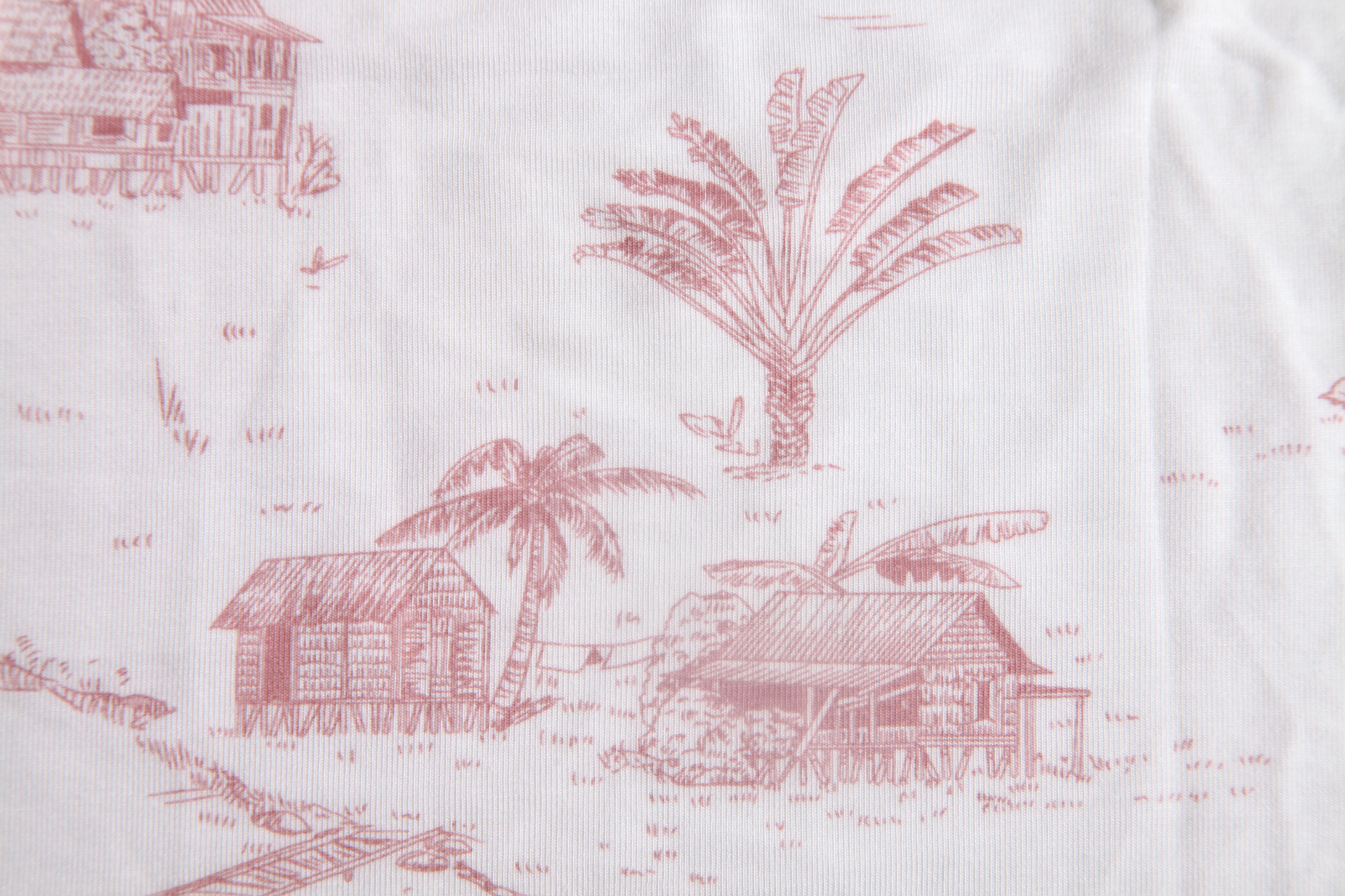 Little Rei Bamboo Fiber Bed Sheet, Elastic Hem