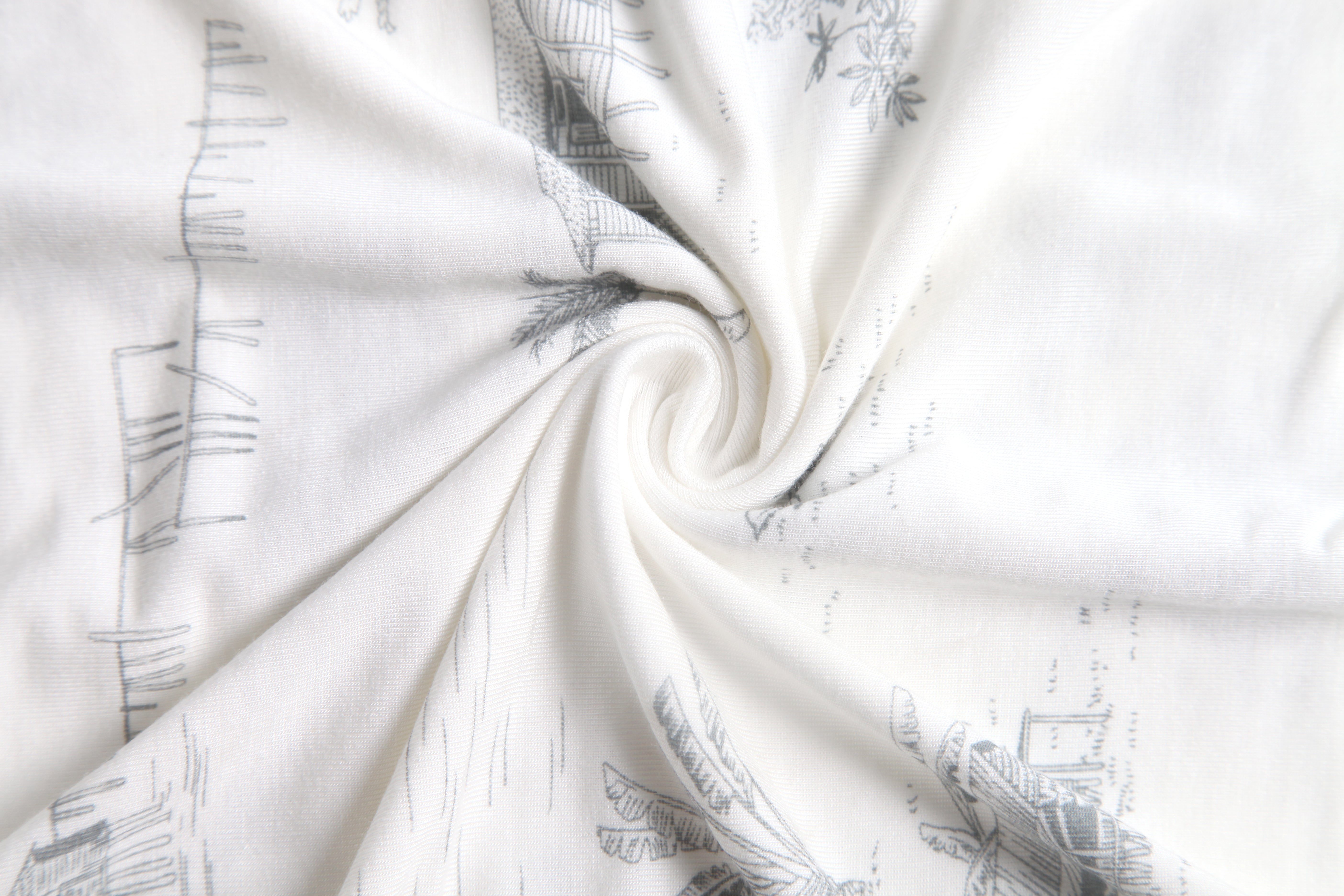 Little Rei Bamboo Fiber Bed Sheet, Elastic Hem