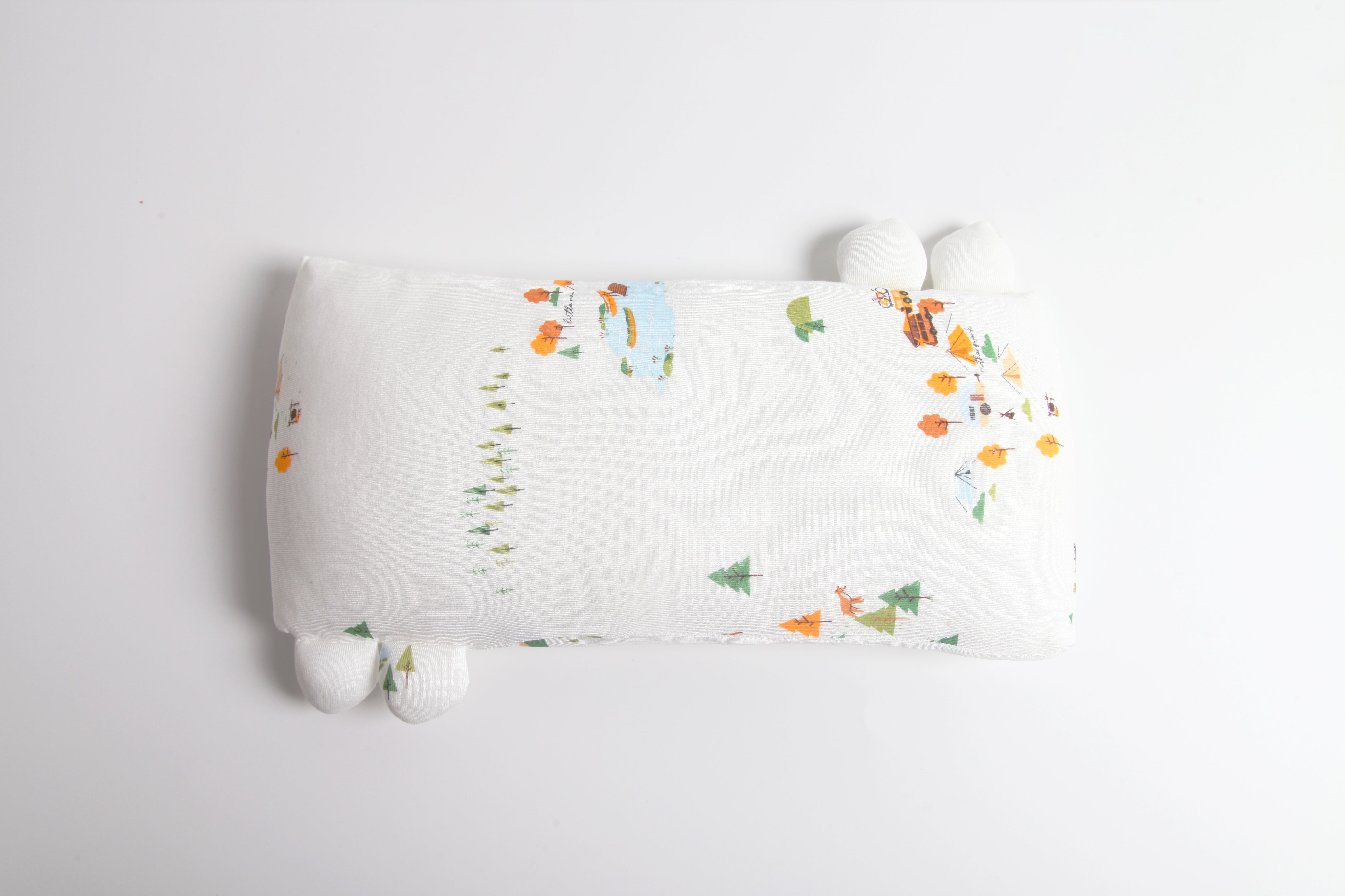 Little Rei premium bamboo fiber pillow, 100% polyester pillow core, soft, breathable for good sleep