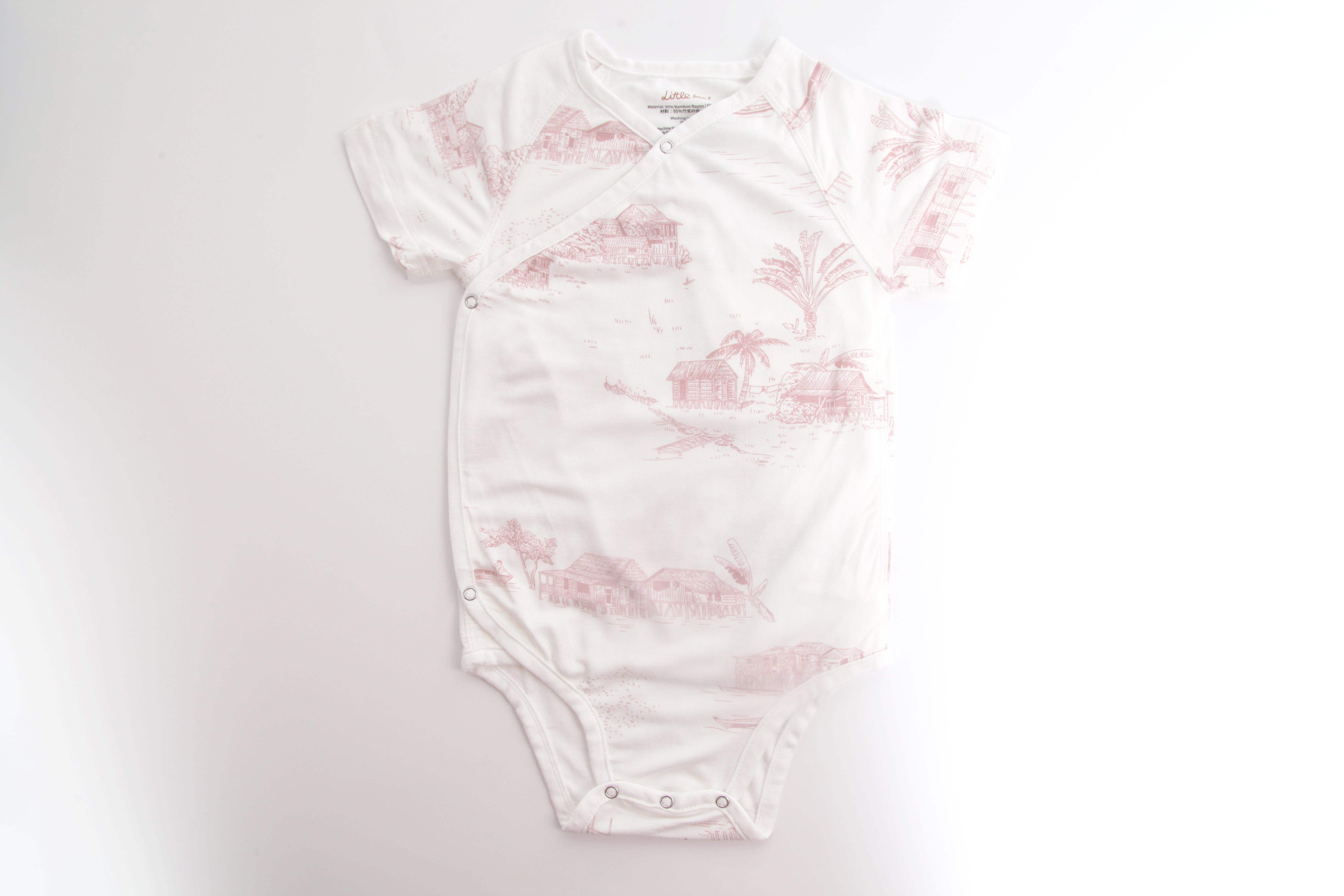 Little Rei gift set of baby clothes, bodysuit and hat, high quality bamboo fabric