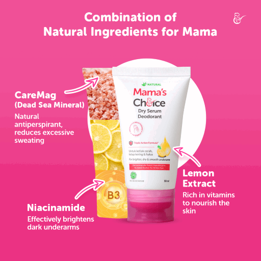 Mama's Choice Deodorant Safe For Pregnant & Postpartum Mothers