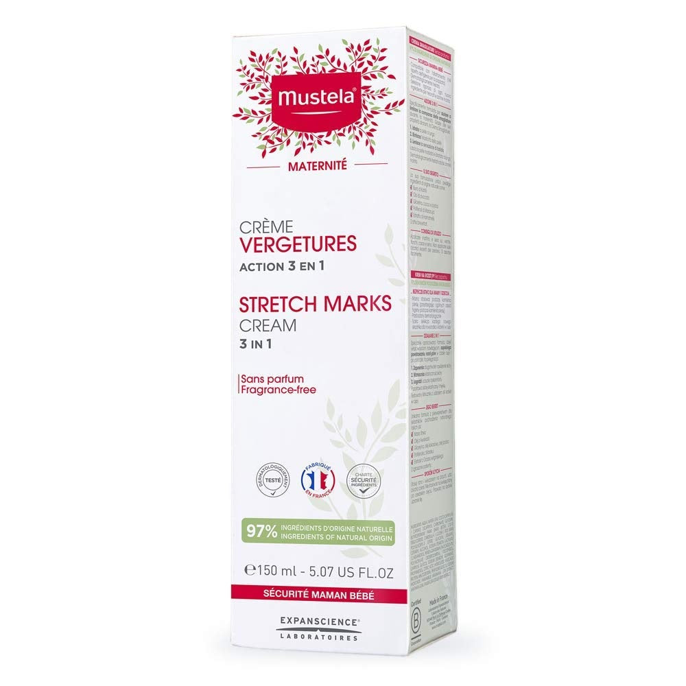Kem Ngừa Rạn Da Cho Mẹ Bầu Maternity Stretch Marks Cream (150ml) | Mustela