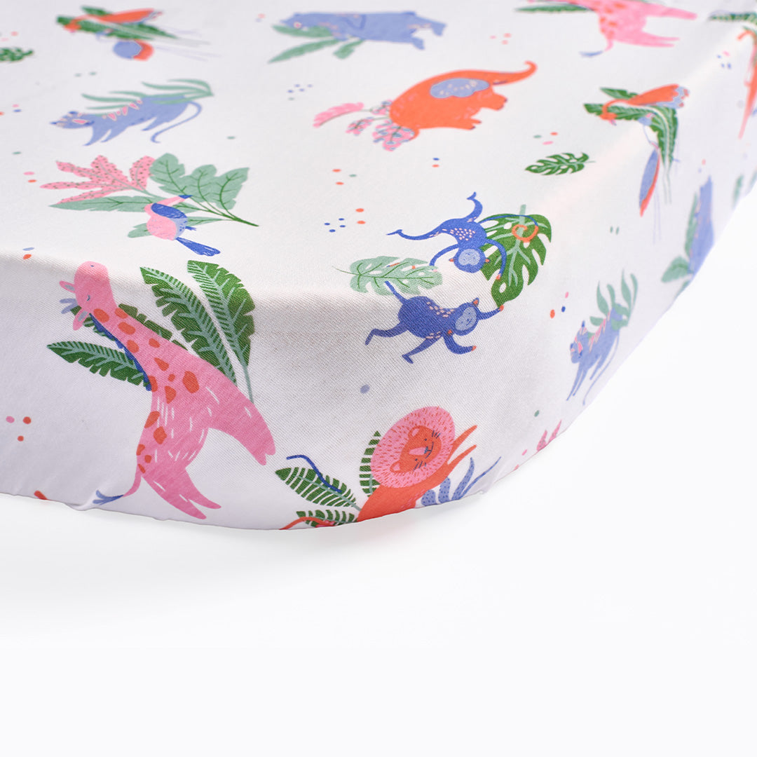 Little Rei Bamboo Fiber Bed Sheet, Elastic Hem