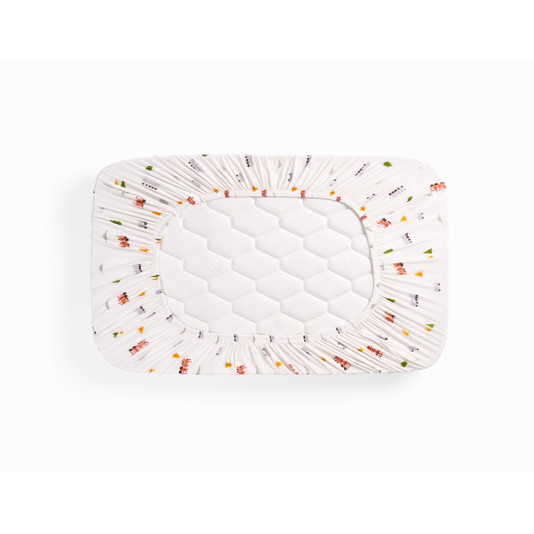 Little Rei Bamboo Fiber Bed Sheet, Elastic Hem