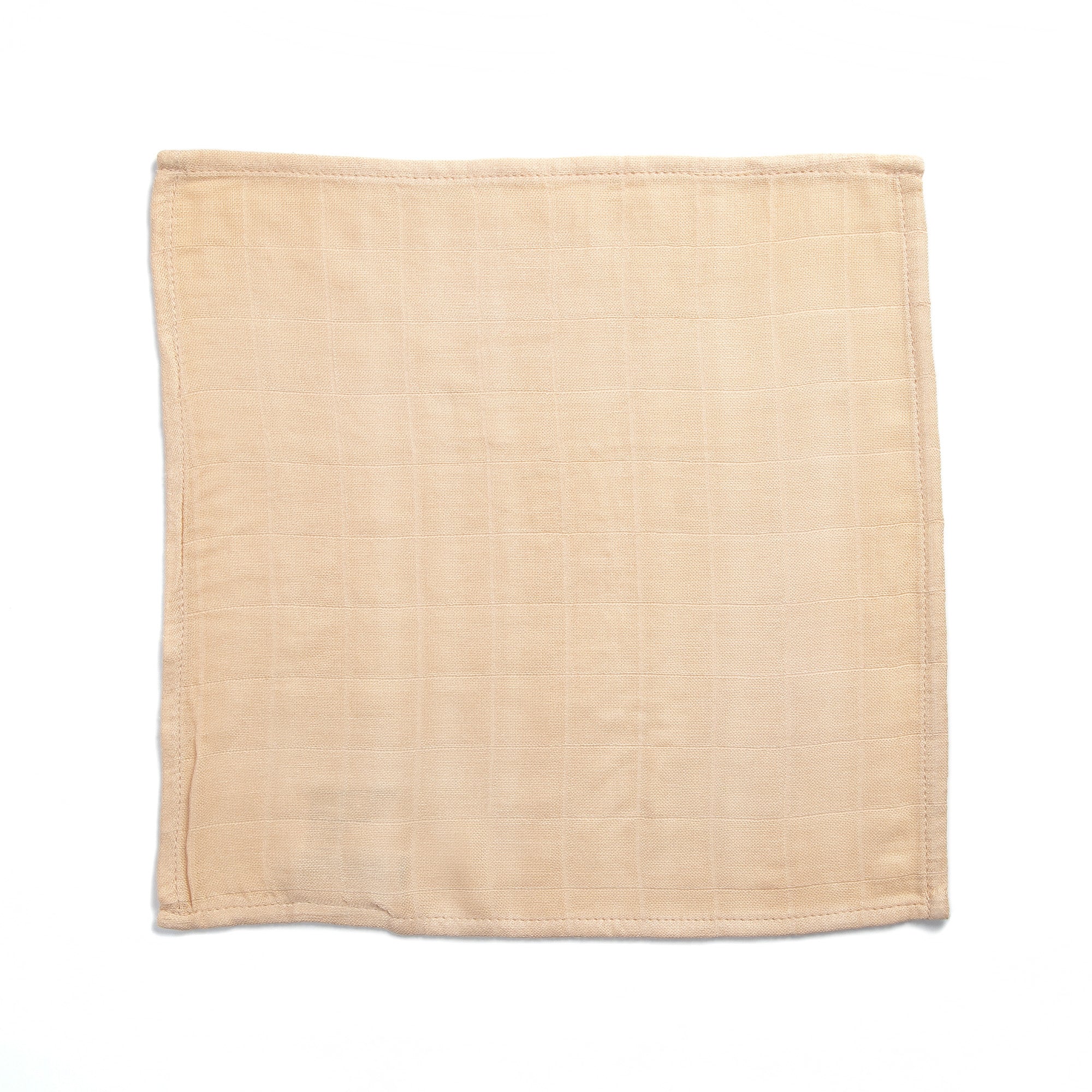 Combo of 4 Little Rei bamboo fiber face towels for babies 30x30cm, 100% soft and absorbent bamboo fiber, safe for newborns