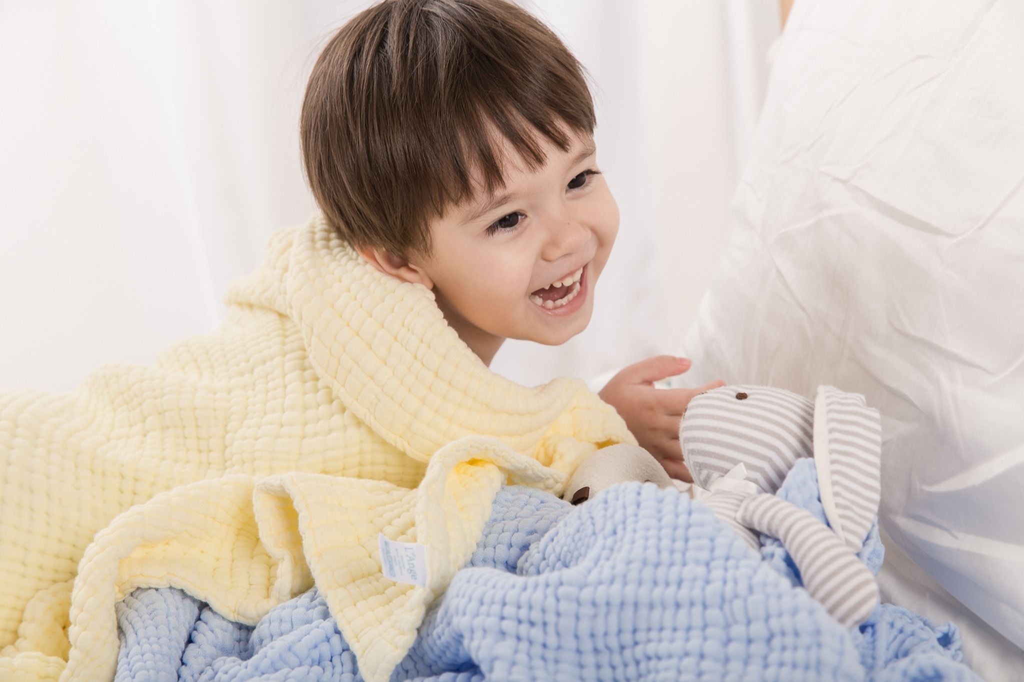 L'ANGE Premium 9-Layer Cotton Bath Towel Soft Absorbent 70x120cm