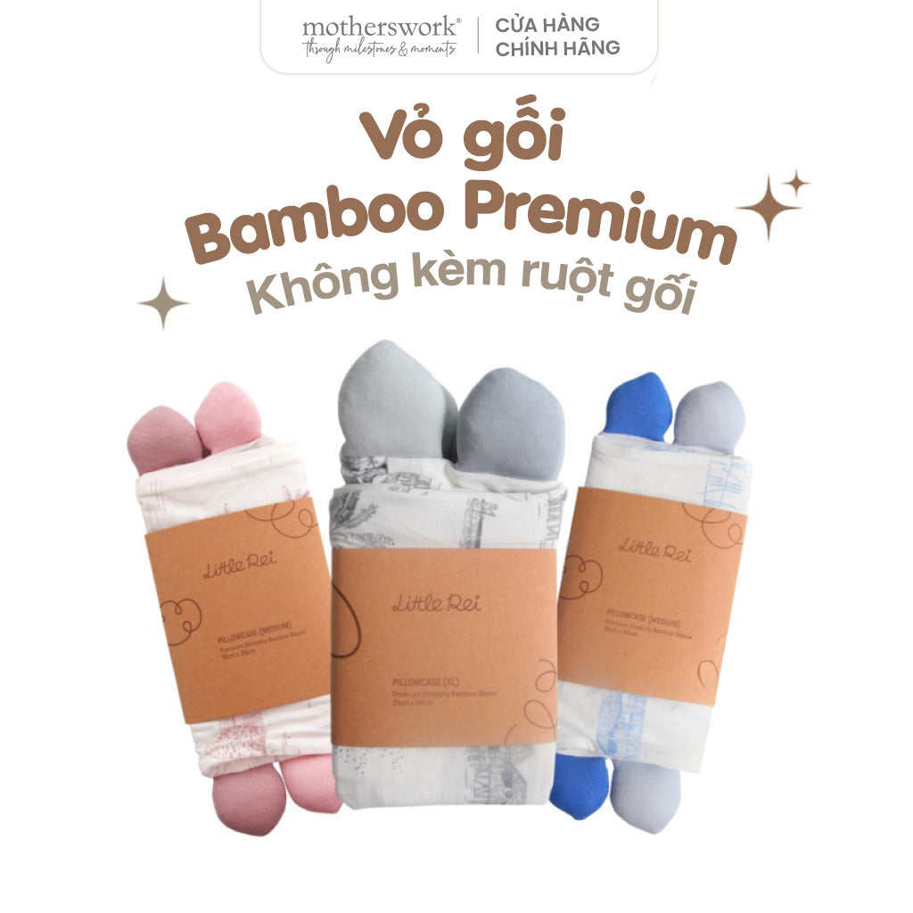 Vỏ Gối Little Rei Plush Nhiều Họa Tiết Mềm Mại, Thoáng Khí Cho Bé Yêu