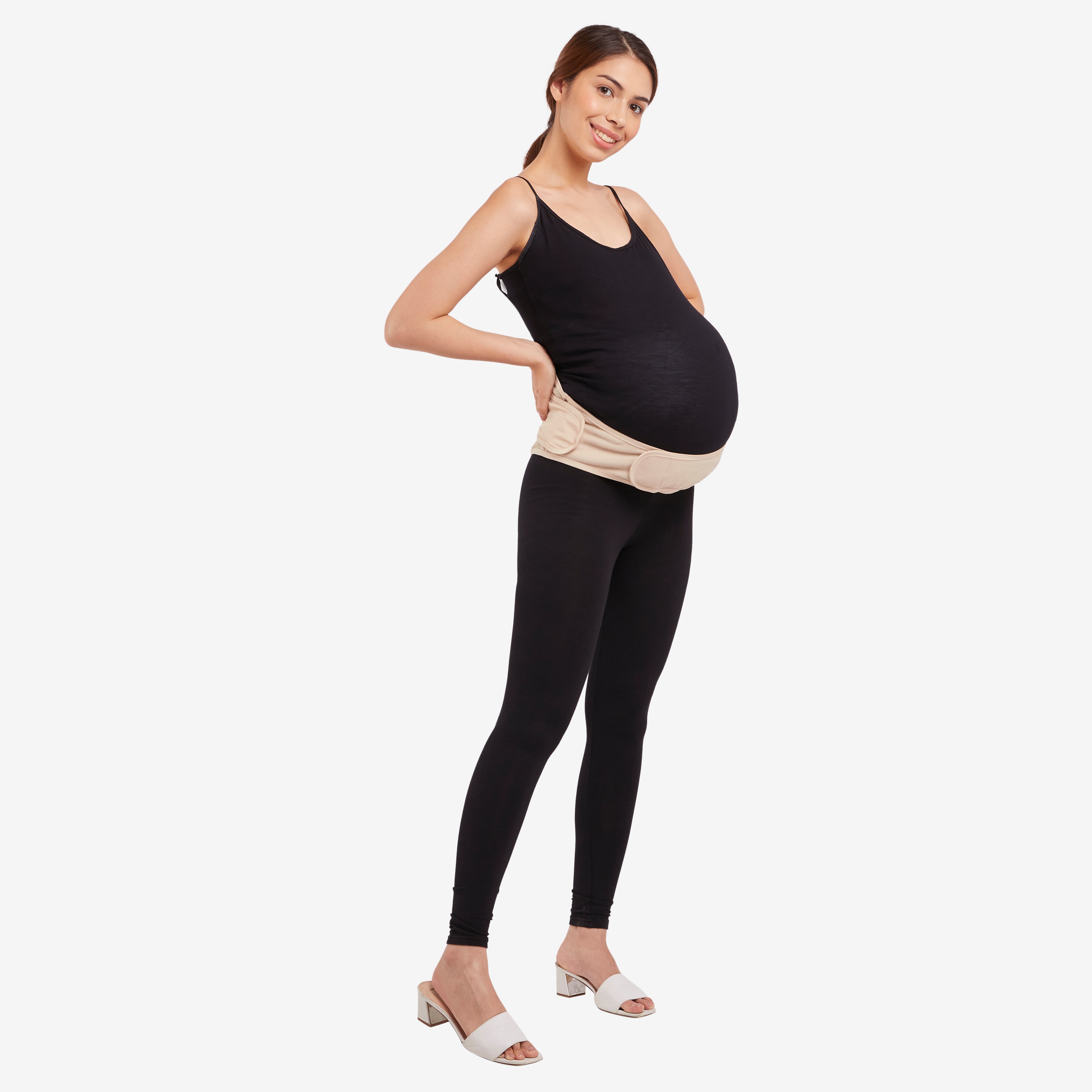 Mama's Choice Pregnancy Belly Support Belt, supports and protects the pregnant belly, good elasticity