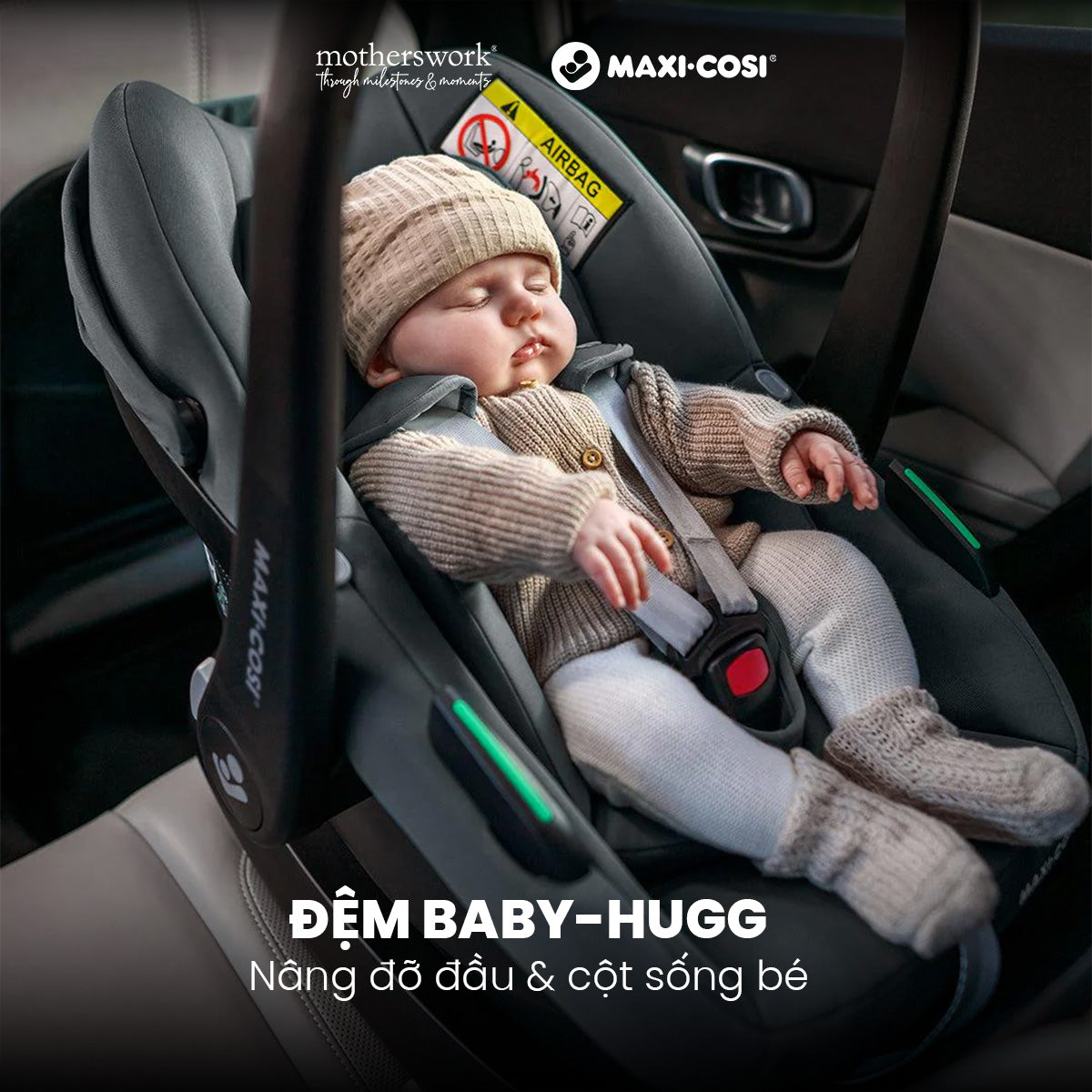 Ghế Ô Tô Trẻ Em Maxi-Cosi Pebble S Cao Cấp An Toàn & Tiện Lợi Từ Sơ Sinh - 2 Màu