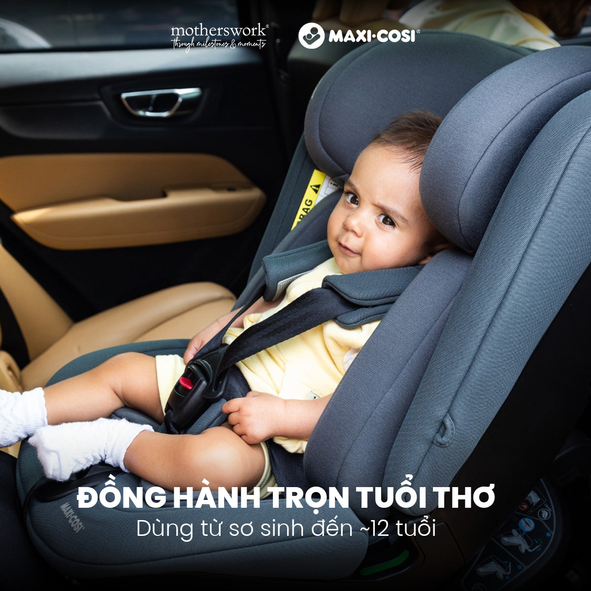 Ghế Ô Tô Trẻ Em Maxi-Cosi Pebble S Cao Cấp An Toàn & Tiện Lợi Từ Sơ Sinh - 2 Màu