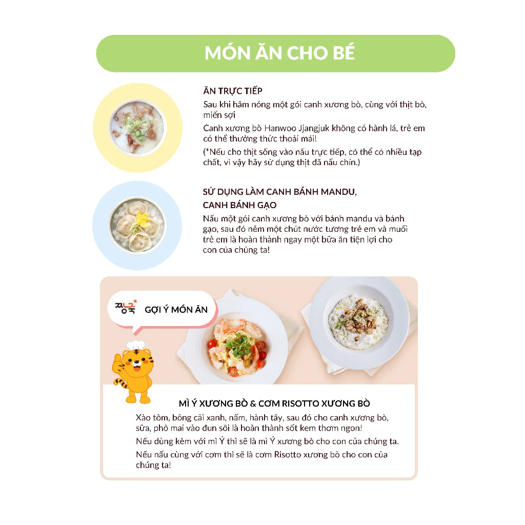 Naju Korean Mama Jjang Original Beef Bone Soup 200g - Convenient, Authentic Family Meal