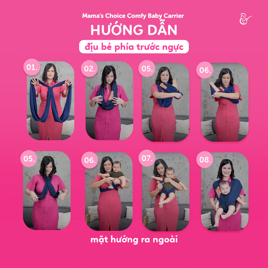 Mama's Choice Comfy Carrier, baby carrier for newborns